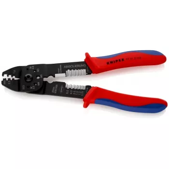 Knipex 97 21 215 B Užspaudimo įrankis Juoda, Mėlyna, Raudona
