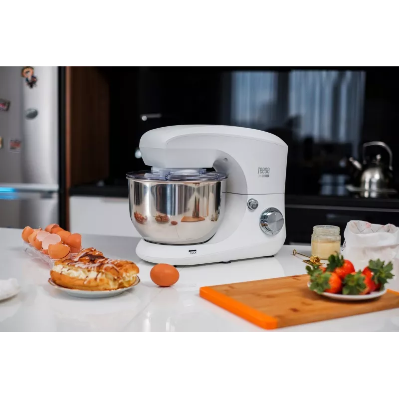 Virtuvės kombainas TEESA EASY COOK SINGLE Baltas