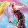 Dėlionė Ravensburger Unicorn Academy — 3 x 49 dalys, rinkinys vaikams