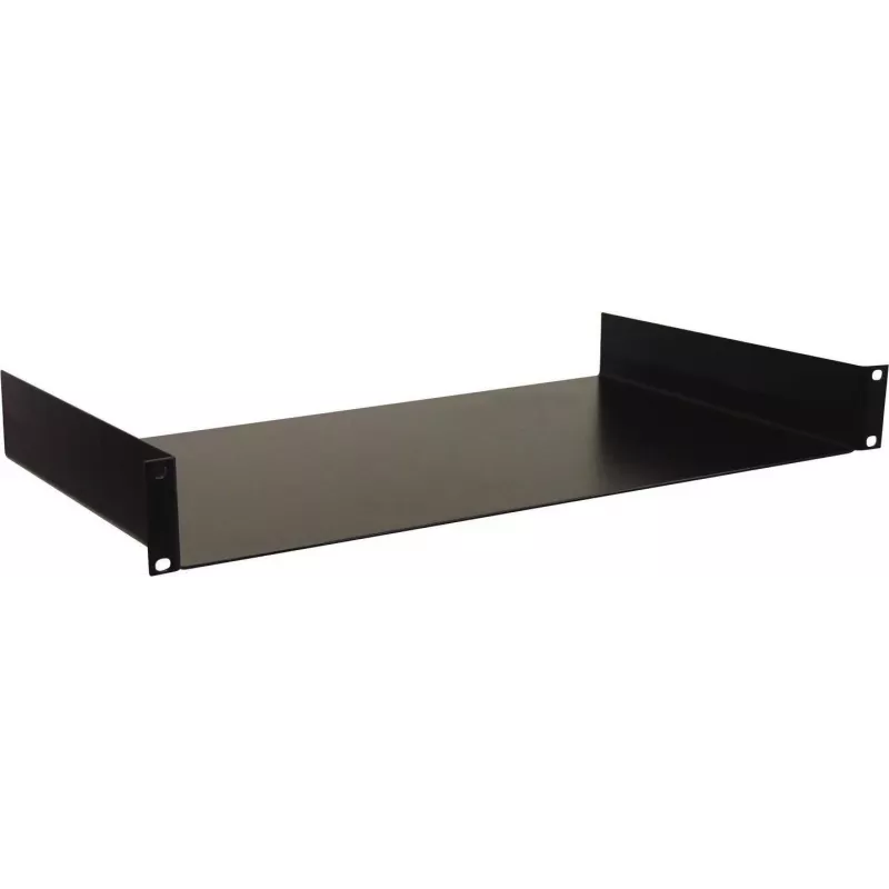 Montuojama lentyna ant stovo Omnitronic 30100916 1U, juoda, plieninė 19 colių