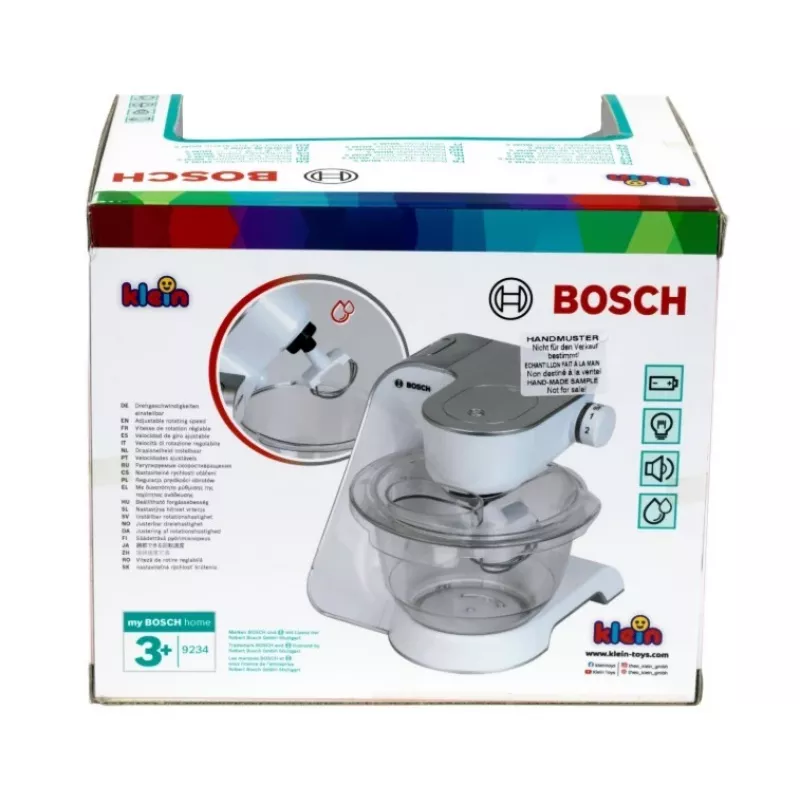 Virtuvės robotas KLEIN Bosch Sidabrinė 9234 – žaislinis virtuvės prietaiso modelis