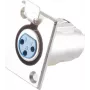 ShiverPeaks BS55021 flanšinio tvirtinimo XLR jungtis