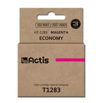 Actis KE-1283 rašalas (pakaitalas Epson T1283; standartinis; 13 ml; rausvai raudonos spalvos)