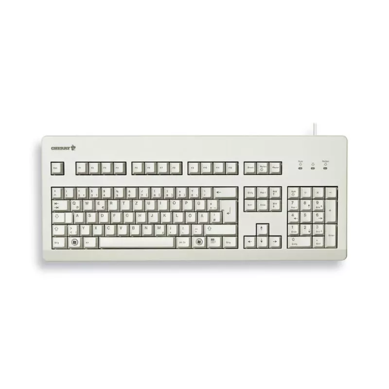 CHERRY G80-3000 klaviatūra Universali USB QWERTZ Vokiška Pilka