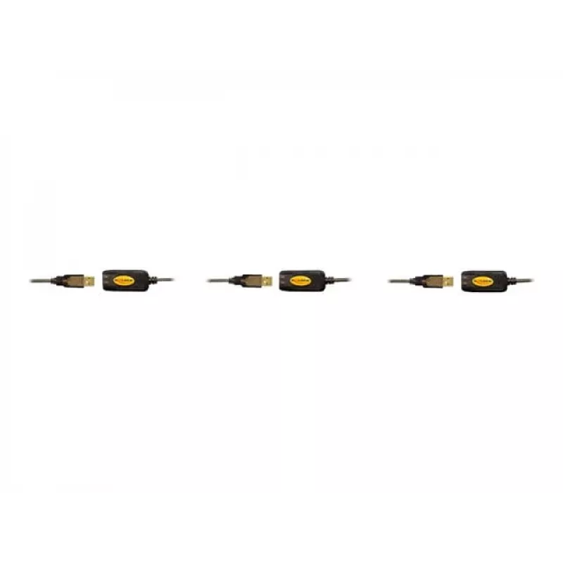 USB laidas DeLOCK 82446 USB 2.0 10 m juodas