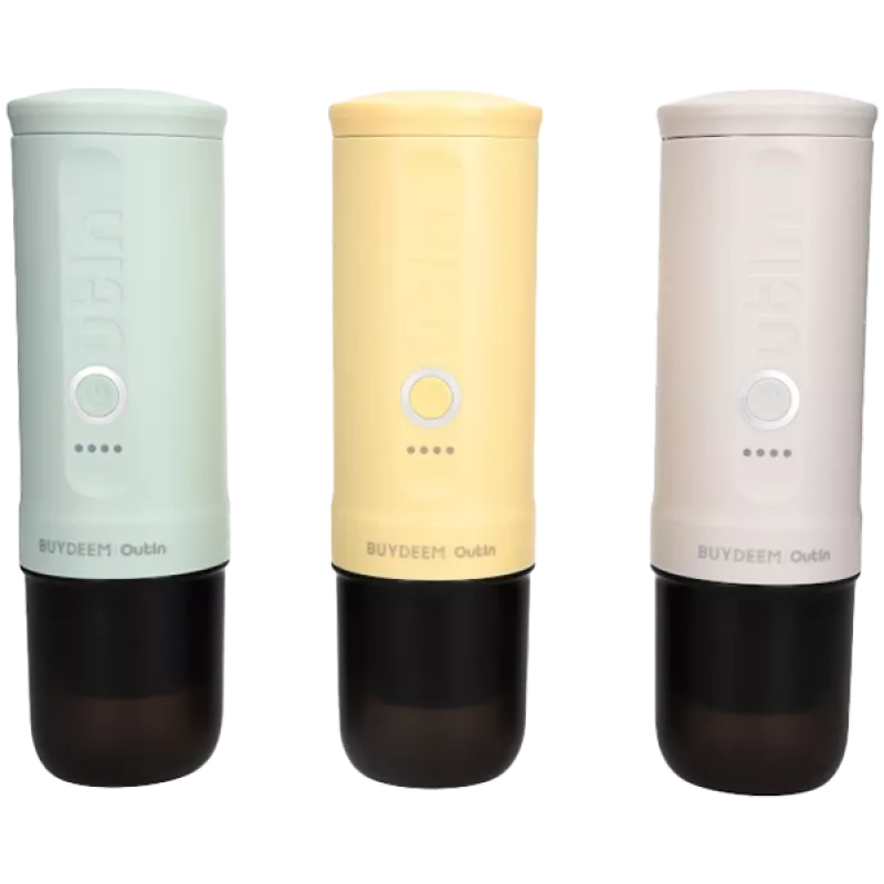 BUYDEEM Nano Espresso aparatas, modelis OTEM-01, spalva Mellow Yellow
