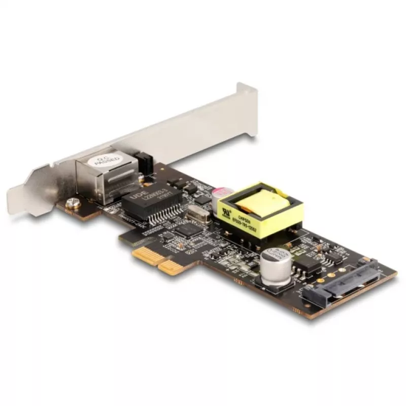 DeLOCK 88506 PCI Express x1 tinklo plokštė, 1 x RJ45 2.5 Gigabit LAN PoE+