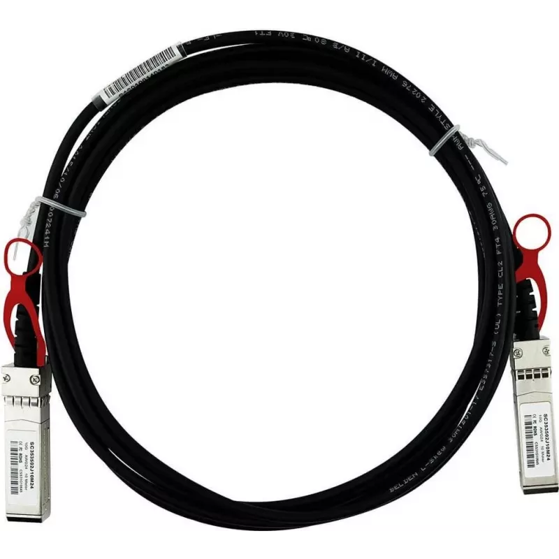 SFP+ kabelis CBO 3 m vyriškas/vyriškas 10 Gbit/s, modelis 2127931-4-BL