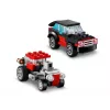 LEGO Creator 2-in-1 Flatbed Truck with Helicopter set 31146, keičiama konstrukcija vaikams