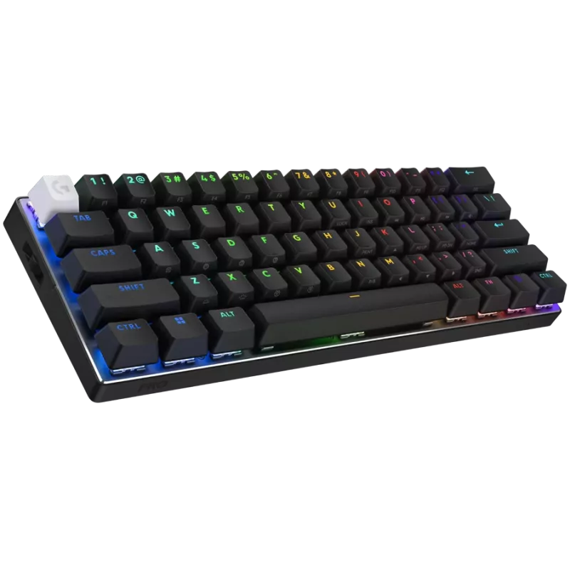 LOGITECH PRO X 60 LIGHTSPEED belaidė žaidimų klaviatūra (taktilinė) - JUODA - PAN - 2.4GHZ/BT - EMEA28i-935 - TAKTILINIS JUNGIKLIS