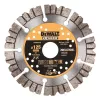 Šlifavimo diskas DeWalt 125 x 22 mm Extreme Runtime deimantinis diskas akmeniui, įdubęs centras