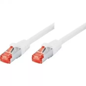 Tecline exertis Connect - komutacinis kabelis - RJ-45 (M) į RJ-45 (M) - 3 m - SSTP laidas - CAT 6 - be halogenų - baltas (71503W)