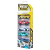 Metal Machines: 5 vnt. žaislinių automobilių rinkinys, 1:64, 1 serija - Asorti