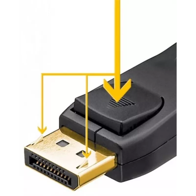 Goobay DisplayPort jungiamasis laidas 1.4 3m DisplayPort į DisplayPort