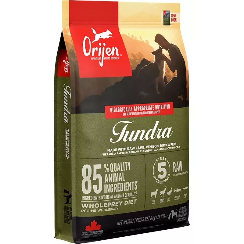 ORIJEN Tundra - sausas šunų maistas - 6kg