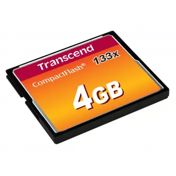 „Transcend“ „Flash“ atmintinė 4 GB „CompactFlash 133x“ TS4GCF133