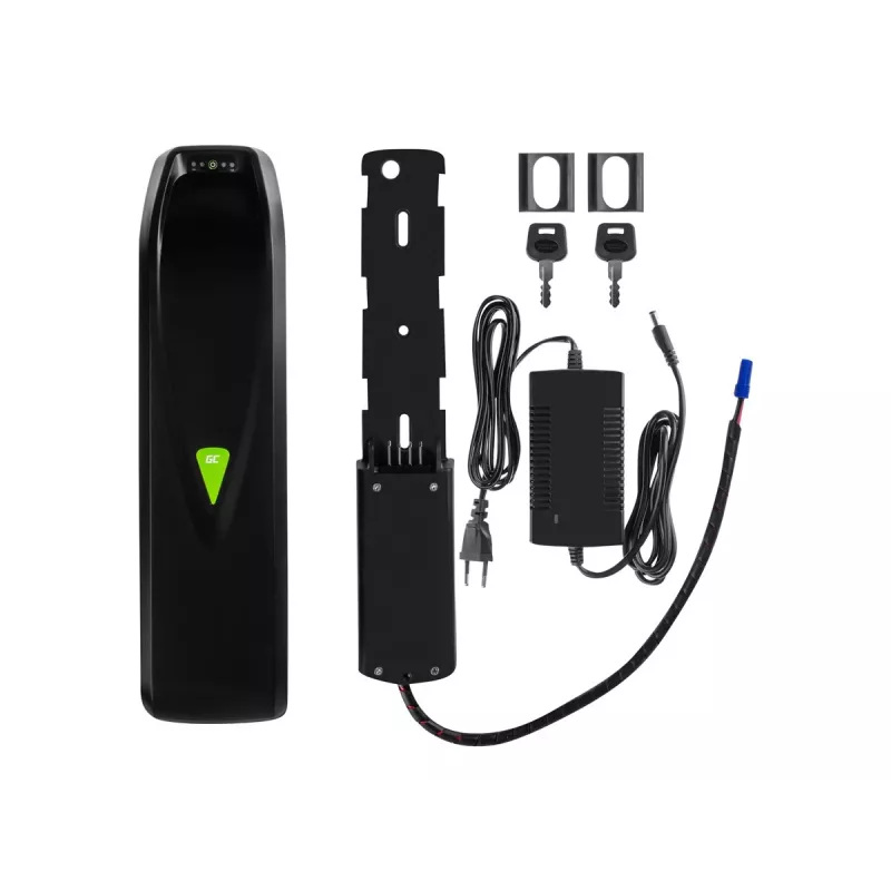 Baterija Green Cell EBIKEGCF01 36V 14500mAh ličio jonų juoda