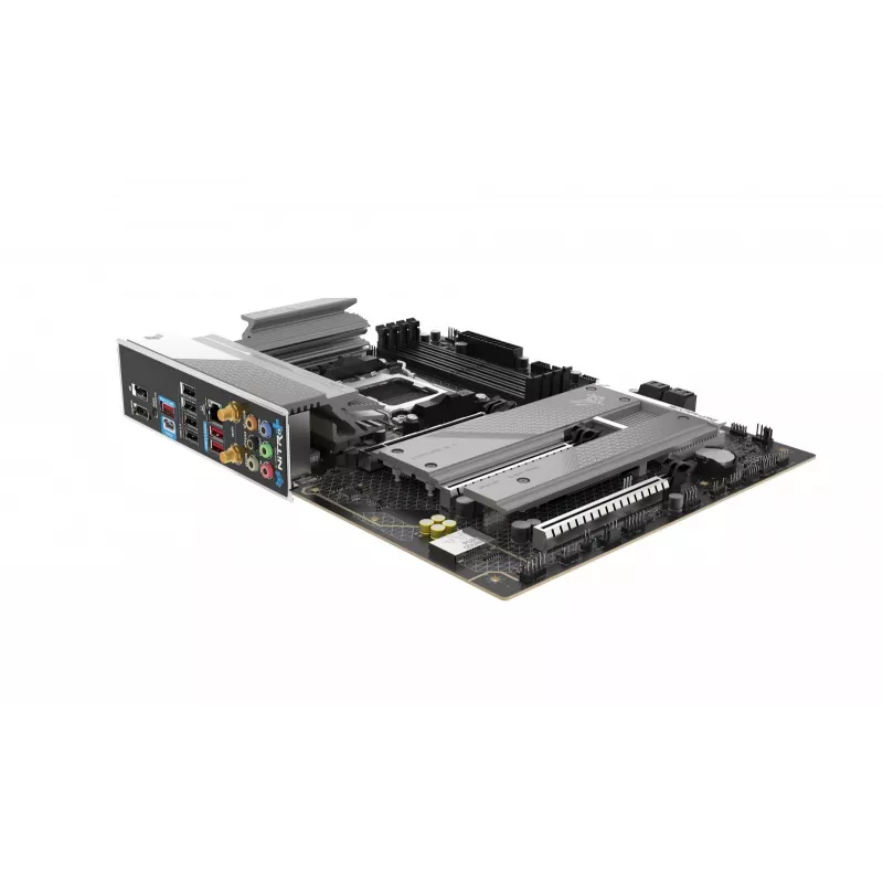 Pagrindinė plokštė Sapphire NITRO+ B850A WIFI 7 AMD B850 lizdas AM5 micro ATX, DDR5, 4 DIMM, 256 GB, Wi‑Fi 7, 2,5GbE