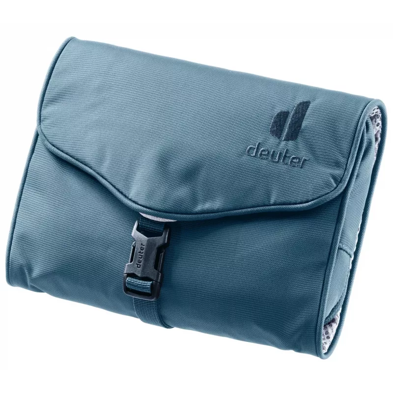 Tualeto reikmenų krepšys DEUTER Wash Bag I — kompaktiška kelioninė prausimosi priemonių dėtuvė, atlantinė mėlyna