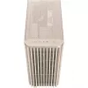 Kompiuterio korpusas ASUS PROART PA401 WOOD TG PWM SMĖLIO spalvos korpusas — ATX, 503×225×412 mm, 2×3.5 colio/2×2.5 colio, GPU iki 315 mm