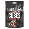 Šunų skanėstai john dog Soft Bites Cubes Beef 95% — 120 g, baltymų 56%, riebalų 22%, drėgmės 12%