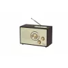 Radijas OR Nightingale USB/BT tamsiai rudas