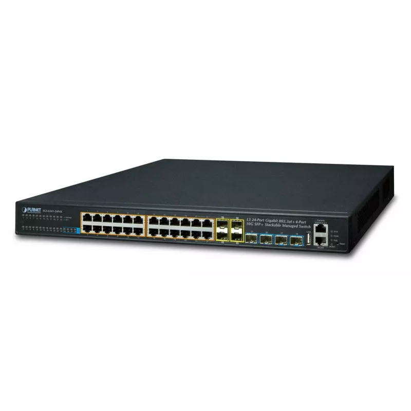 Valdomas L3 Gigabit Ethernet jungiklis PLANET SGS-6341-24P4X
