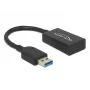 USB laidas DeLOCK 65698 USB 3.2 Gen 2 0,15 m USB A USB C juodas