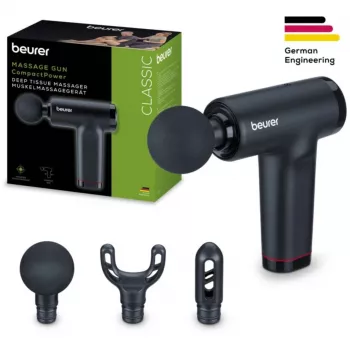 Rankinis masažuoklis Beurer MG 89 Compact Power trigerinis taškas – juodas