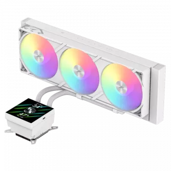 Gamemax CPU skysčio aušintuvas | GLACIER 360 LCD WH | Intel, AMD