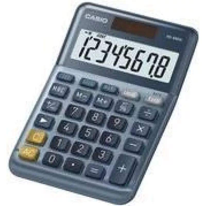 Stalinis skaičiuotuvas Casio MS-88EM Mėlynas