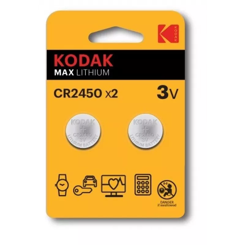 Kodak CR2450 vienkartinė ličio baterija