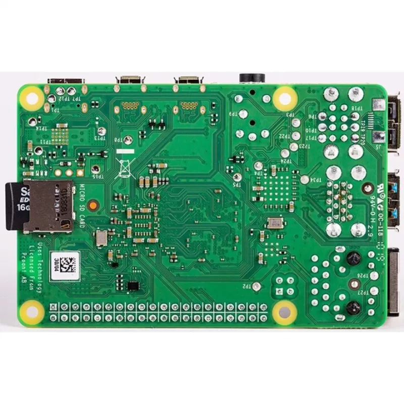 Raspberry Pi 4 Model B - vienos plokštės kompiuteris - Broadcom BCM2711 / 1,5 GHz - RAM 2 GB - 802.11a/b/g/n/ac, Bluetooth 5.0 (Raspberry-PI-4-2GB)