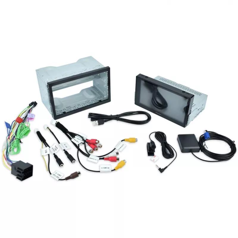 Automobilinis medijos grotuvas Pioneer SPH-DA77DAB juodas 2 DIN Wi-Fi Bluetooth