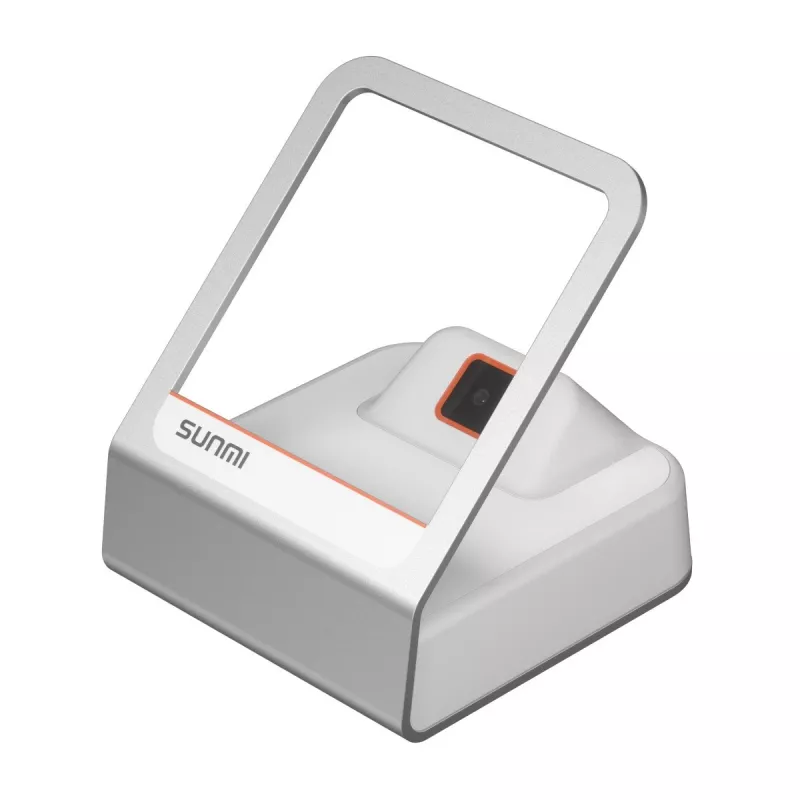 Rankinis kodų skaitytuvas SUNMI Blink 2 USB-A White – brūkšninių kodų skaitytuvas, USB-A jungtis, nešiojamas