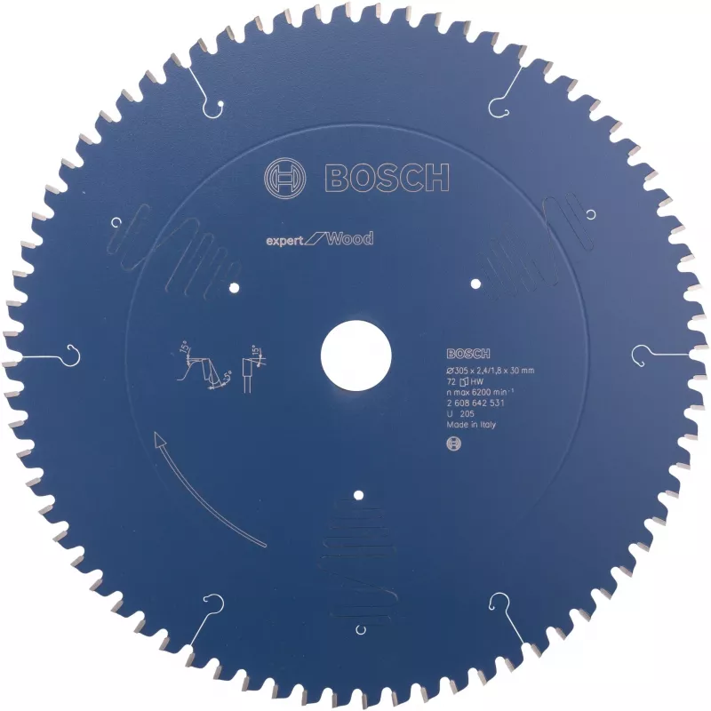 Diskinis pjūklo diskas Bosch 2 608 642 531 30,5 cm 1 vnt.