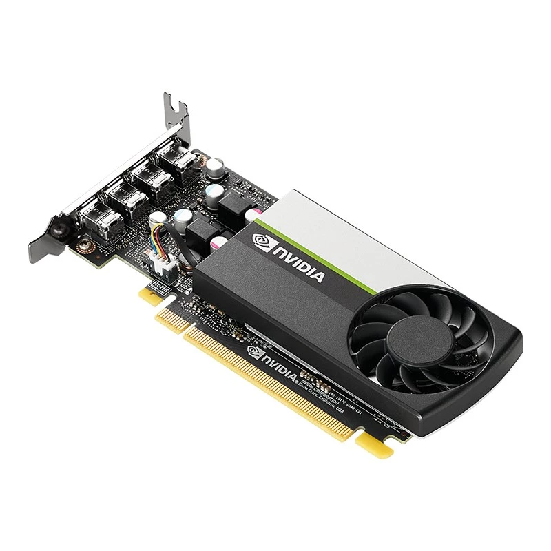 PNY NVIDIA T1000 4GB GDDR6 Low Profile, 4x Mini DisplayPort (VCNT1000-SB)