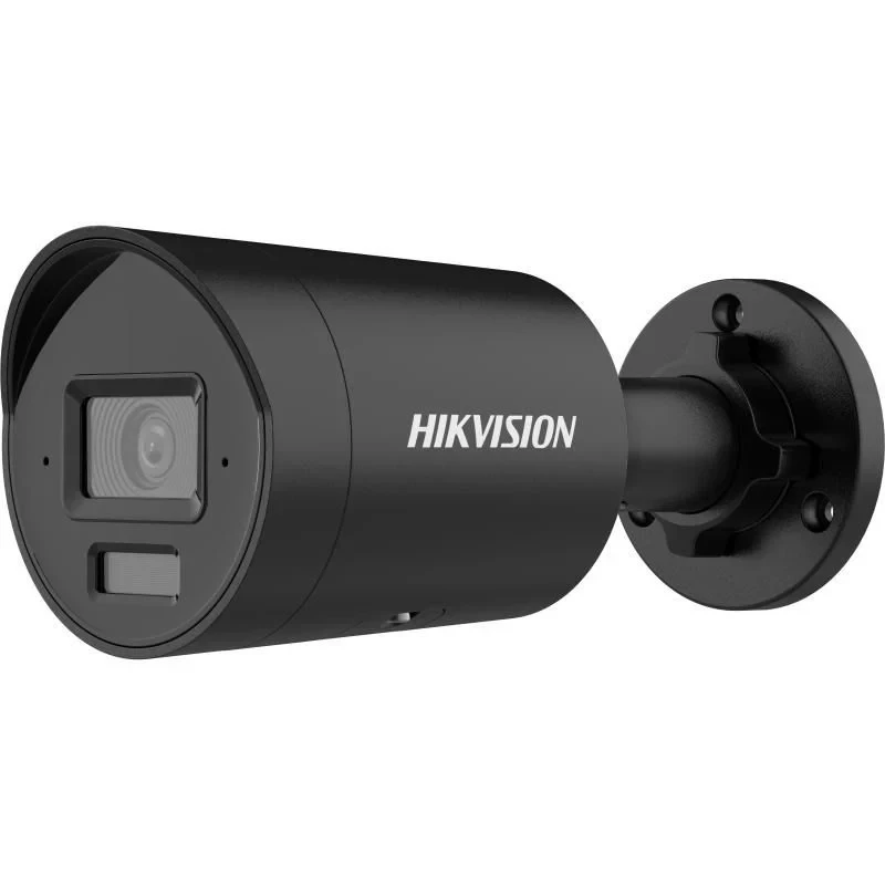 Hikvision DS-2CD2043G2-LI2U/SL AcuSense 4MP Bullet IP kamera 2.8mm (101°) fiksuotas objektyvas, juoda | Hikvision