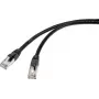 Renkforce RF-4538204 tinklo kabelis juodas 30 m Cat6a S/FTP (S-STP) (RF-4538204)