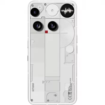 Nothing Phone (3) Balta - 5G Smartphone - Dual-SIM - RAM 12 GB / Internal Memory 256 GB - OLED-Display - 6.67 (A10000023)