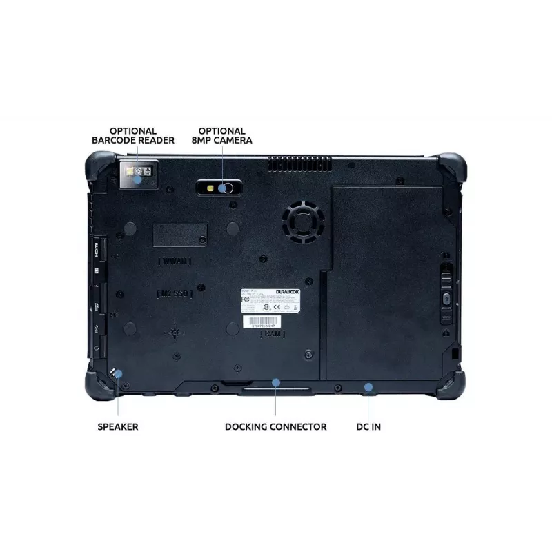 Planšetinis kompiuteris R11AH7 CI5-1235U 11/8/256GB R1G1P2DEBAEX Durabook