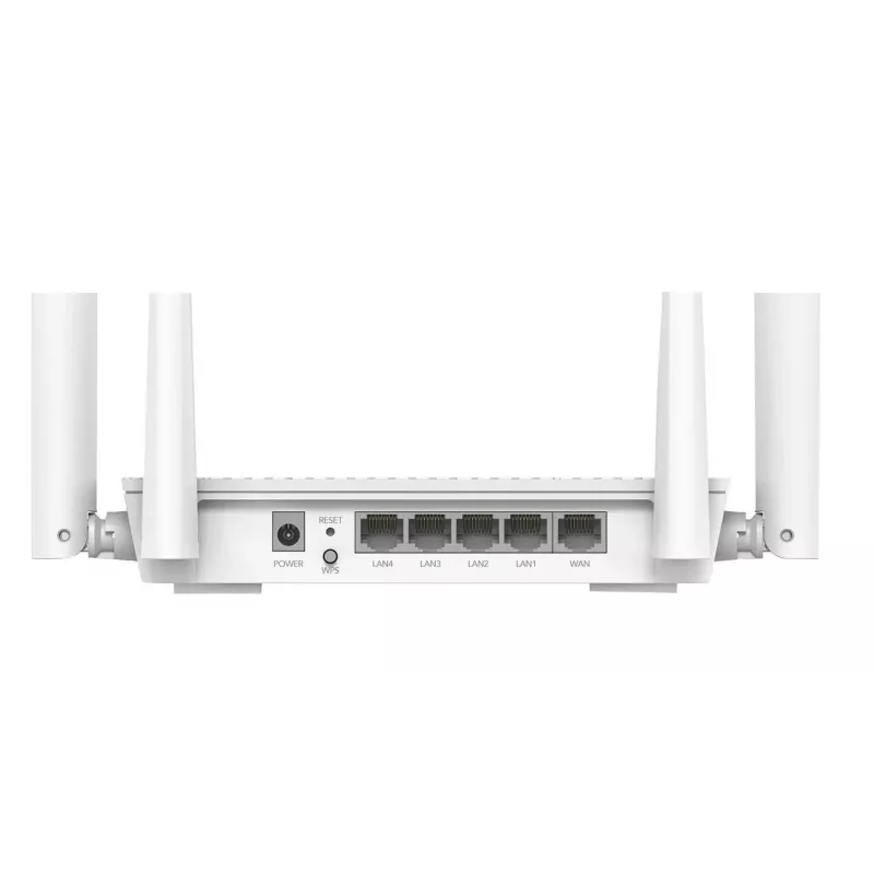 Belaidis maršrutizatorius Cudy AX3000 (Wi‑Fi 6 dviejų juostų 2,4/5 GHz, Gigabit Ethernet, 4x LAN, 2402+574 Mbps)