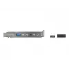 Lizdo laikiklis DeLOCK 89934 su 1 x USB Type-C ir 1 x USB Type-A prievadu