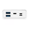 Nešiojamoji išorinė baterija BLOW PB20E 20000mAh QC+PD 20W su USB-C, 2×USB-A, Lightning įvestimi, polimerine baterija