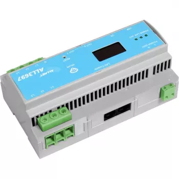 Trifazis elektros skaitiklis ALLNET ALL3697-32A — 32 A, S0 impulsų išvestis, indukcinis matavimas