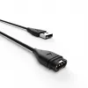 USB-A įkrovimo laidas FIXED FIXDW-796, skirtas „Garmin“ išmaniesiems laikrodžiams — suderinamas įkrovimo ir duomenų perdavimo laidas