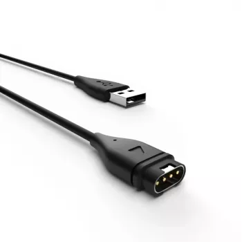 USB-A įkrovimo laidas FIXED FIXDW-796, skirtas „Garmin“ išmaniesiems laikrodžiams — suderinamas įkrovimo ir duomenų perdavimo laidas