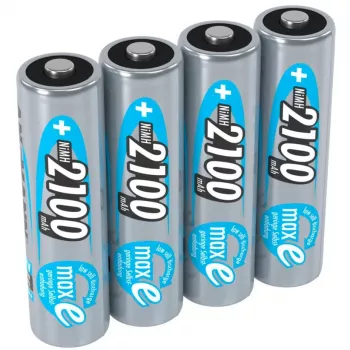 1x4 Ansmann maxE NiMH akumuliatoriaus pak. Mignon AA 2100 mAh 5035052