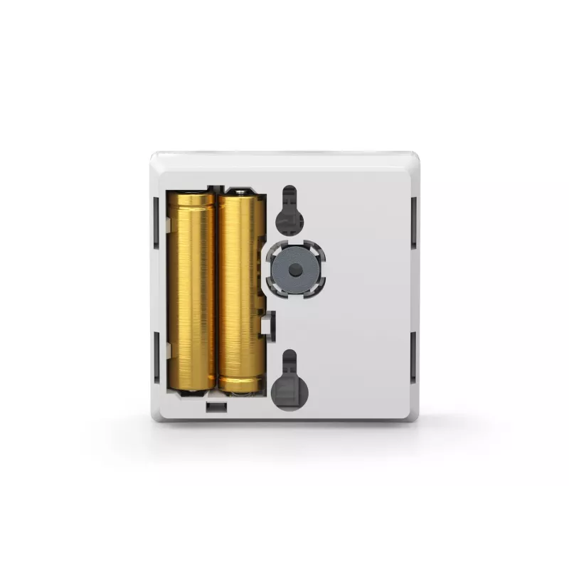 Mechaninis kambario termostatas DANFOSS 088U2121 su ZigBee, LED ekranu, AAA baterijomis, 57×57×57 mm
