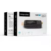 Mini DVB-T2 H.265 HEVC imtuvas KRUGER & MATZ KM9998, 470–862 MHz, 1 imtuvas, HDMI, USB, 720p